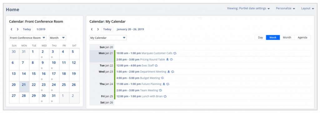 NetSuite Calendar